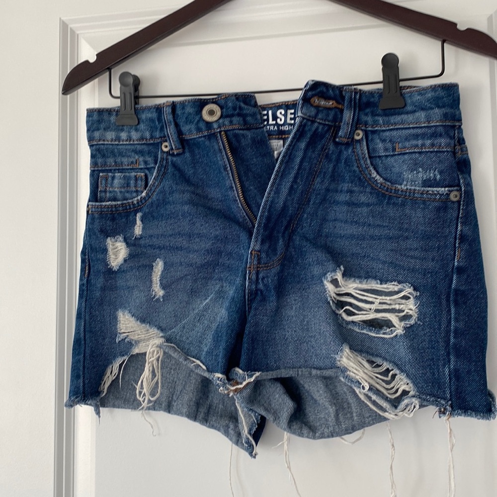 Shein Ripped Jean Shorts